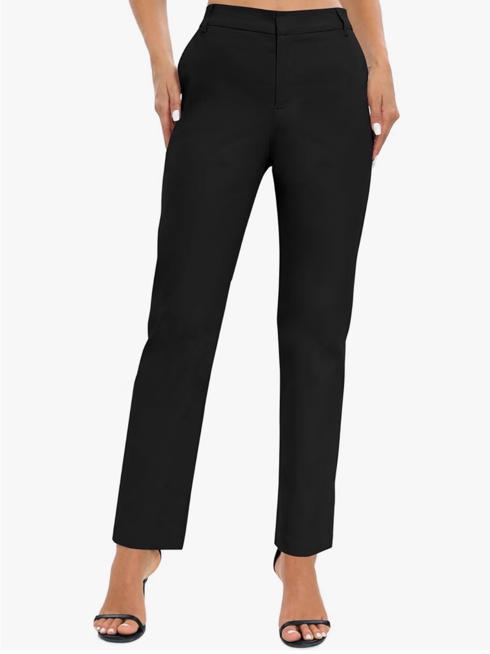 Badgley Mischka Straight leg tailored pant